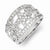 Sterling Silver CZ Star Ring