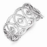 Sterling Silver Vintage Style CZ Ring