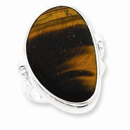 Sterling Silver Tiger Eye Ring