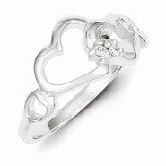 Sterling Silver CZ Ring