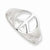 Sterling Silver Peace Sign Ring