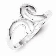 Sterling Silver Swirl Ring