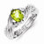 Sterling Silver Peridot Ring