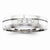 Sterling Silver Diamond Men's Ring