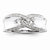 Sterling Silver Diamond Ring