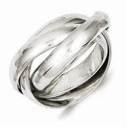 Sterling Silver Rolling Band Ring