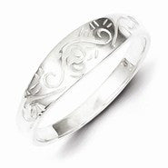 Sterling Silver Swirl Ring