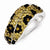 Sterling Silver Stellux Crystal Animal Print Ring