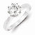 Sterling Silver Polished CZ Ring