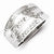 Sterling Silver w/Rhodium Plated CZ Ring