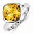 Sterling Silver Citrine Ring