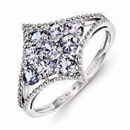 Sterling Silver Tanzanite Ring