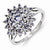 Sterling Silver Tanzanite Ring