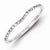 Sterling Silver w/Rhodium Plated Diamond Wrap Ring