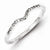 Sterling Silver w/Rhodium Plated Diamond Wrap Ring