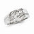 Sterling Silver w/Rhodium Plated Diamond Men's Ring