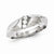 Sterling Silver w/Rhodium Plated Diamond Men's Ring