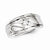 Sterling Silver w/Rhodium Plated Diamond Men's Ring