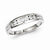 Sterling Silver w/Rhodium Plated Diamond Men's Ring