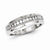 Sterling Silver w/Rhodium Plated Diamond Men's Ring