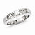 Sterling Silver w/Rhodium Plated Diamond Men's Ring