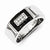 Sterling Silver Black & White Diamond Men's Ring