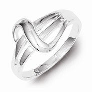 Sterling Silver Solid Fancy Ring