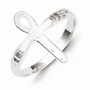 Sterling Silver Ankh, Jewelry Ring