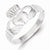 Sterling Silver Claddagh Ring