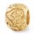 Floral Charm Bead in Gold Plated