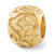 Gold Plated Floral Bead Charm hide-image