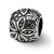 Sterling Silver Floral Bead Charm hide-image