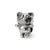 Kids Baby Panda Charm Bead in Sterling Silver