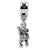 Monkey Charm Dangle Bead in Sterling Silver