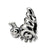 Kids Snail Charm Bead in Sterling Silver