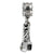 Tableware Charm Dangle Bead in Sterling Silver