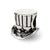 Uncle Sam Tophat Charm Bead in Sterling Silver