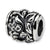 Sterling Silver Floral Bead Charm hide-image