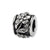 Floral Charm Bead in Sterling Silver