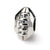 Football Charm Bead in Sterling Silver