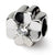 Sterling Silver CZ Clover Bead Charm hide-image