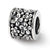 Sterling Silver Floral Bead Charm hide-image