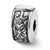 Sterling Silver Hinged Floral Clip Bead Charm hide-image