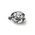 Kids Monkey Charm Bead in Sterling Silver