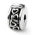 Sterling Silver Hinged Hearts Clip Bead Charm hide-image