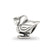 Kids Pelican Charm Bead in Sterling Silver