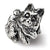 Sterling Silver Kids Dog Bead Charm hide-image