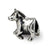 Horse Charm Bead in Sterling Silver