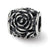 Sterling Silver Rose Bali Bead Charm hide-image