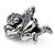 Cupid Charm Bead in Sterling Silver